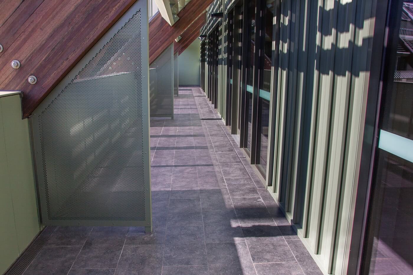 Balcony Drain Membrane Drain Sub Sill Threshold Drain Flemington Community Hub 02