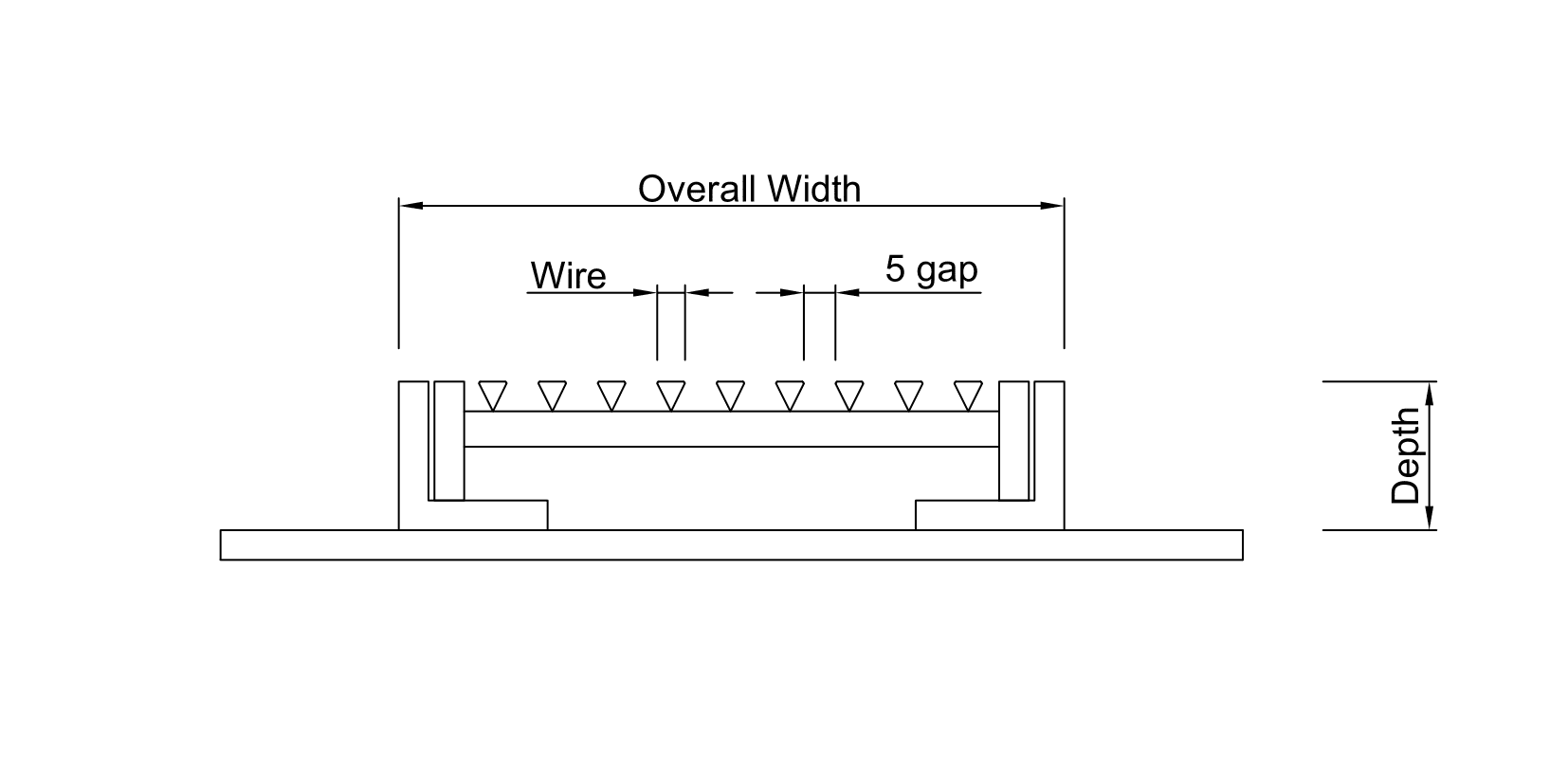 Trench grate and frame 1 1